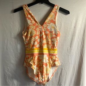 Matilda Jane So Peachy Women's 1 piece swimsuit Size Small NWT 31676S